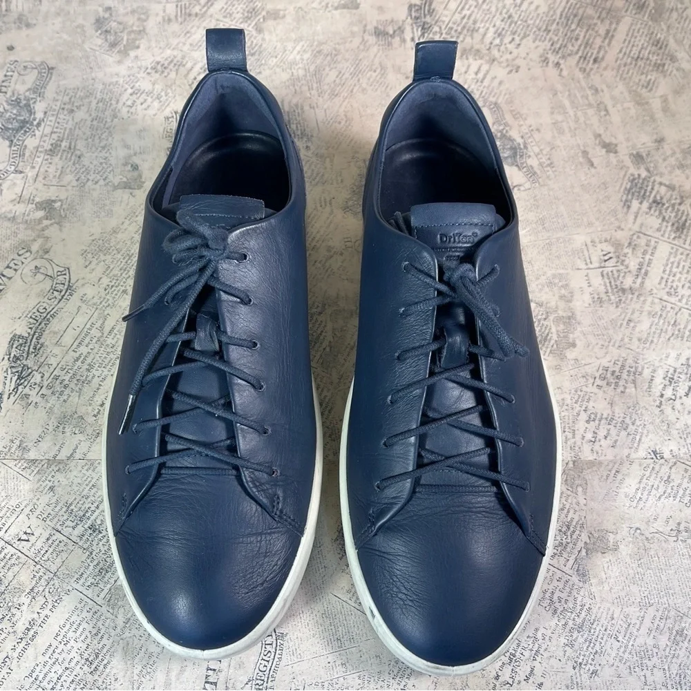 ECCO Soft 8 Black Leather Lace Up Sneakers Comfort Walking Minimalist EU 39